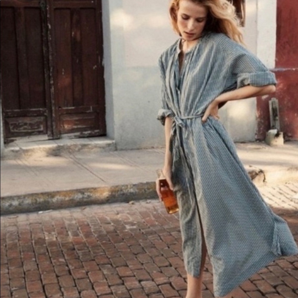 Blue Doen Joan Dress